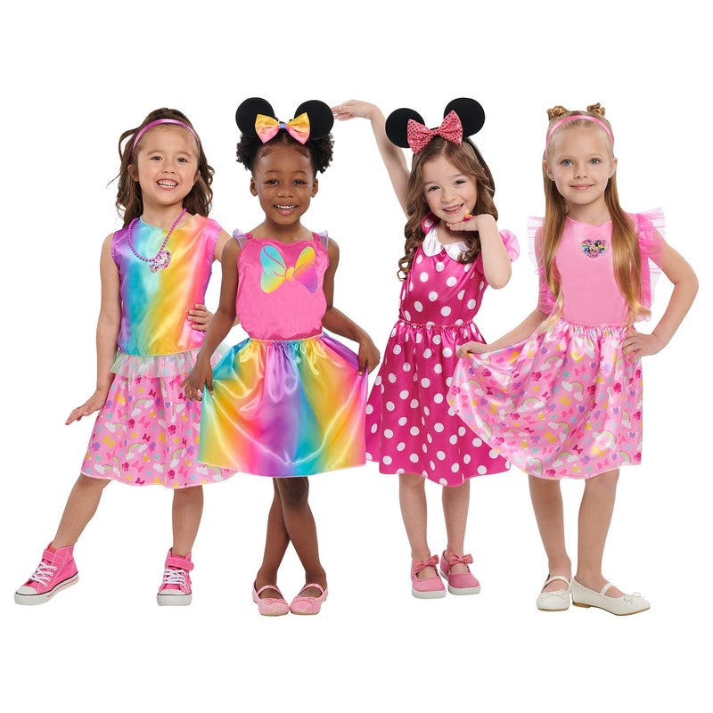 Minnie Disney Junior Minnie Mouse Bowdazzling Dress-Up and Pretend Play Trunk  Fits Sizes 4-6X  Kids Toys for Ages 3 Up    Exclusive by Just Play - Image 2